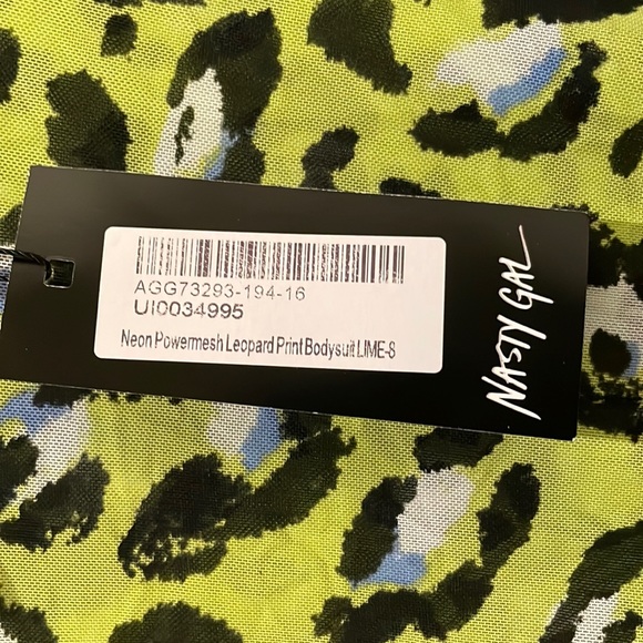 Nasty Gal | any meow-meant now leopard mesh bodysuit - Picture 4 of 11